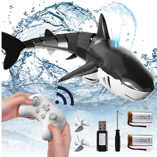 Aquatic radio-controlled shark